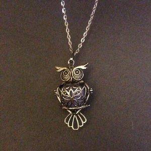 NEW Essential Oil Diffuser Owl Necklace